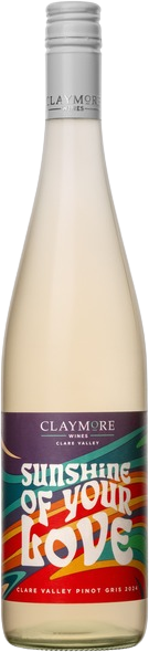 Claymore Wines Sunshine Of Your Love Pinot Gris 2024 Clare Valley